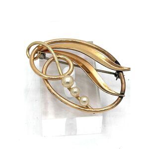 Vintage Taylord 12K GF brooch